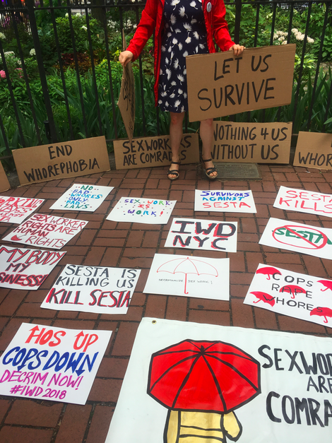 Illustration for article titled Sex Workers Fight Back Against a Dangerous Law by Stepping Into the Spotlight
